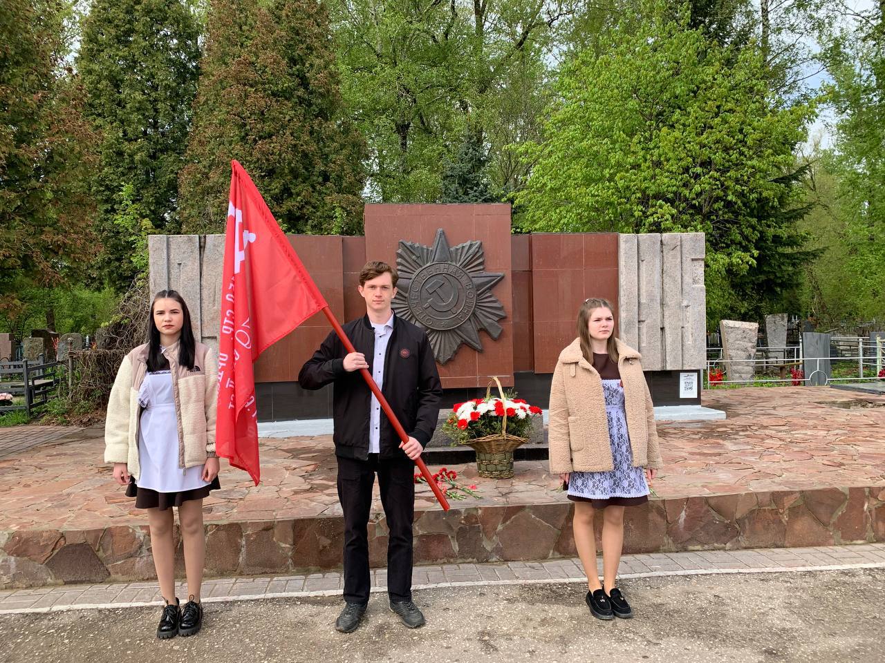Митинг, посвящённый 78-й годовщине Победы в Великой Отечественной войне.
